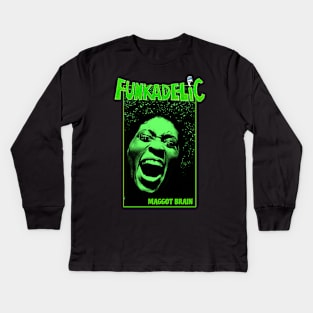 funkadelic - maggot brain Kids Long Sleeve T-Shirt